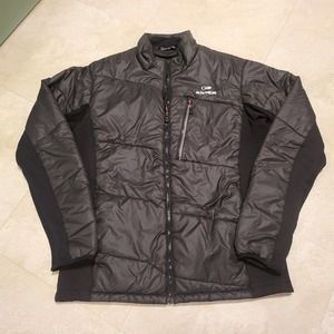 Eider Womens Size‎ XL Black Lightweight Zip Pockets Primaloft France Jacket